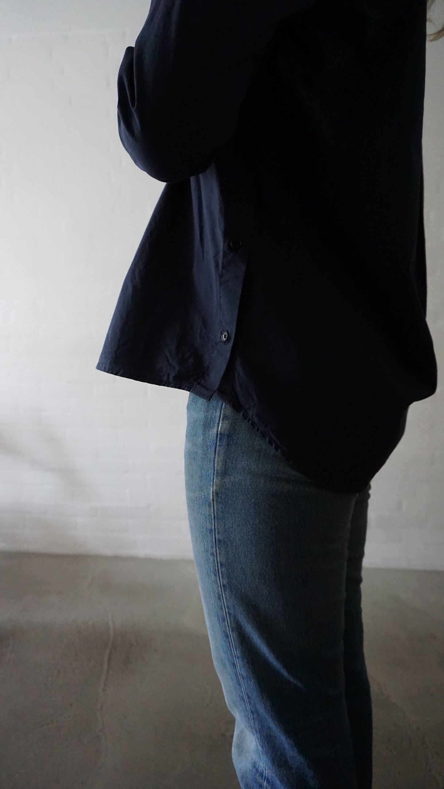 Rue de Tokyo Sofie Shirt Garment Dyed Poplin