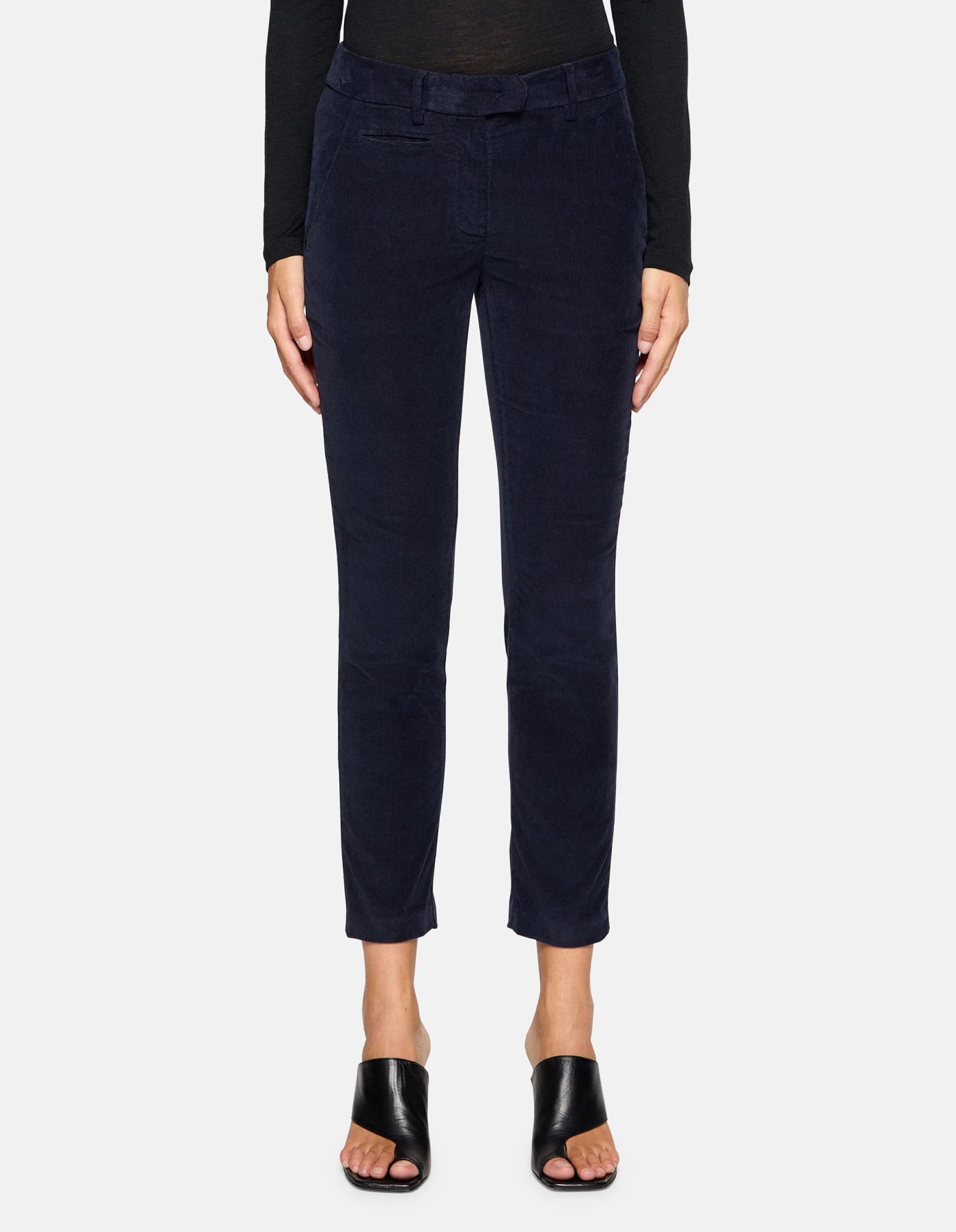 Dondup slim-fit velvet trousers